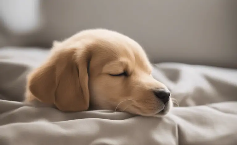 where should your puppy sleep the first few nights